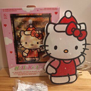 Hello Kitty 2D light up Window Decor New In Box